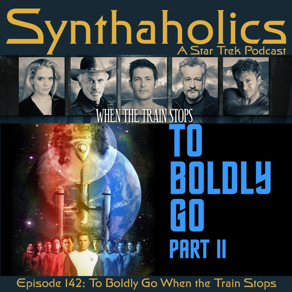 Episode 142: To Boldly Go When the Train Stops with Kipleigh Brown, Lisa Hansell and James Kerwin